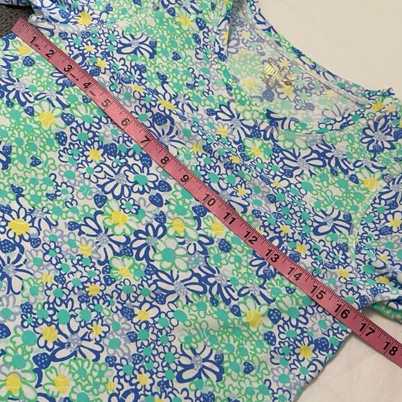 Lilly Pulitzer Luxletic Long Sleeve Lightweight Athletic Top women’s Size Small - Picture 4 of 7